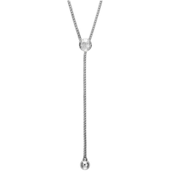 { John Hardy } Classic Chain Hammered Y Necklace - Picture 3 of 9
